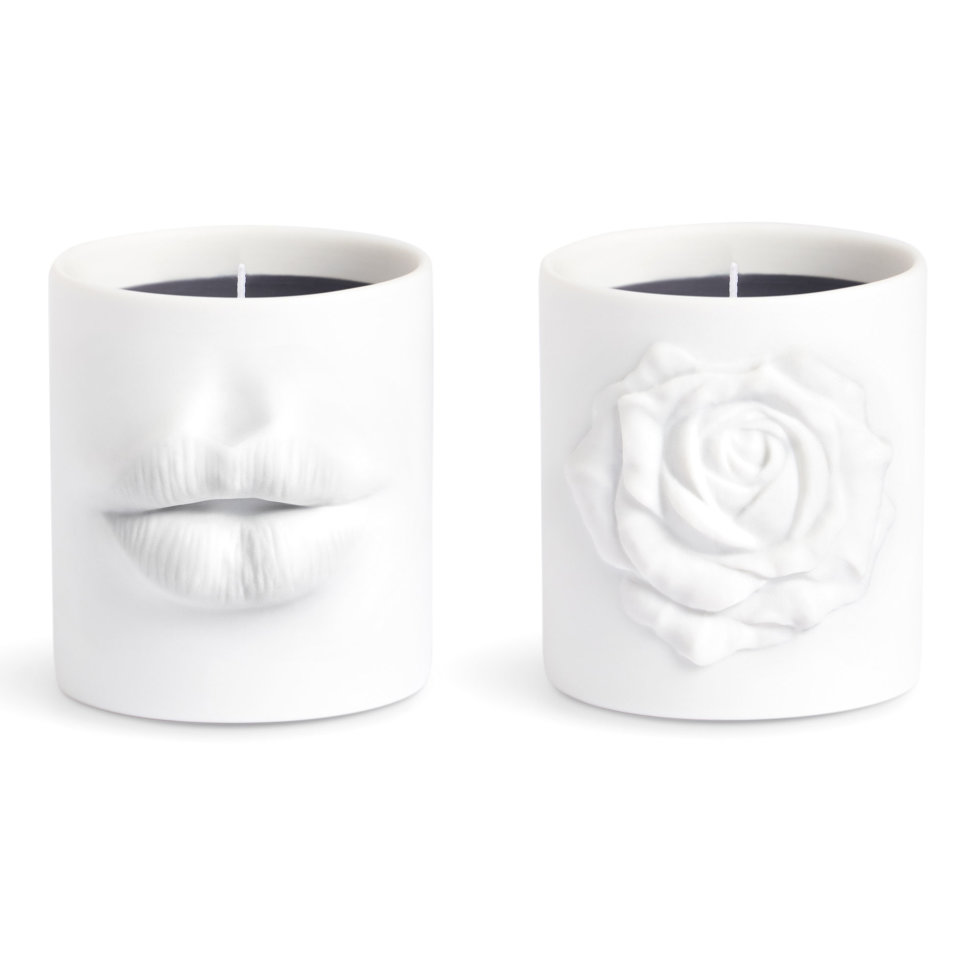 L'Objet Le Duo Oh Mon Dieu + Rose Noir Scented Candle Set