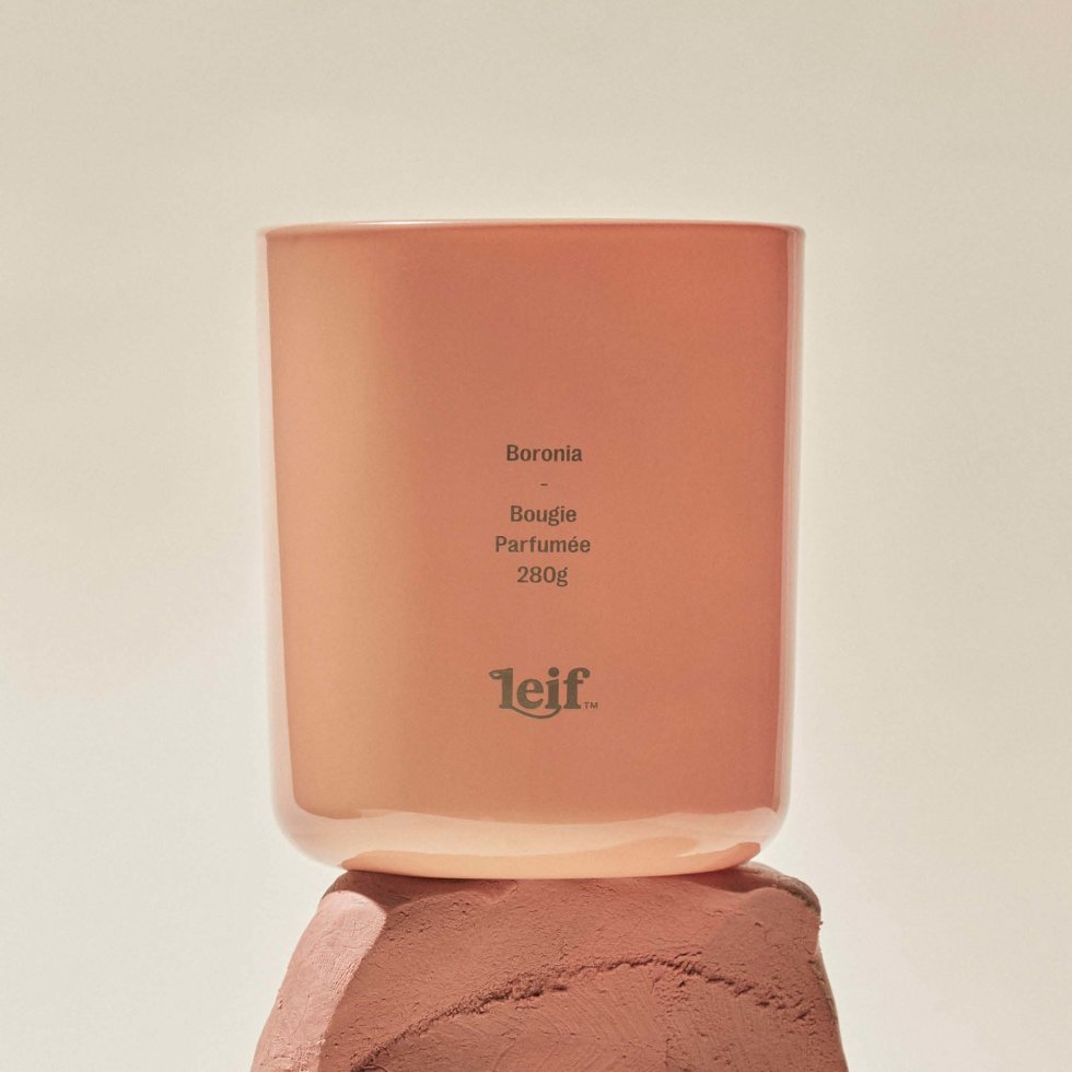 Leif Boronia Scented Candle