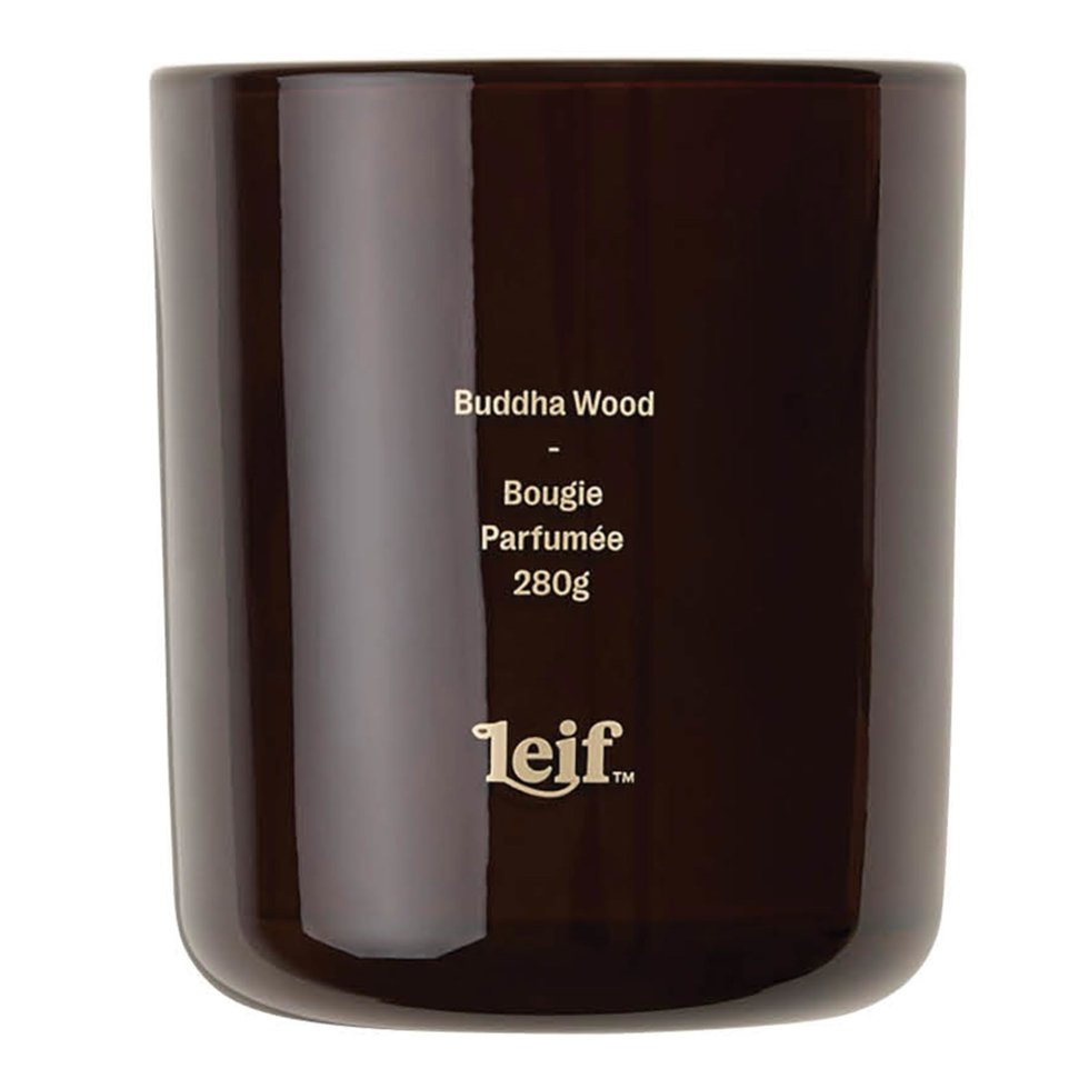 Leif Buddha Wood Scented Candle