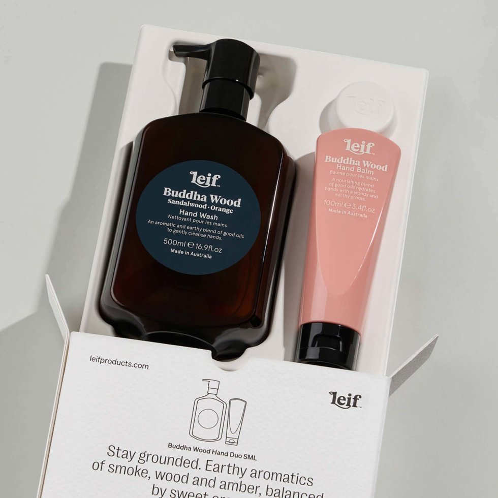 Leif Buddha Wood Hand Duo