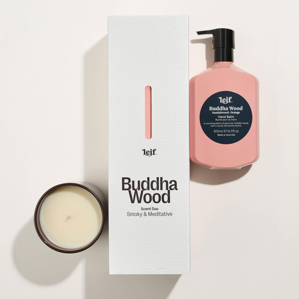 Leif Buddha Wood Scent Duo