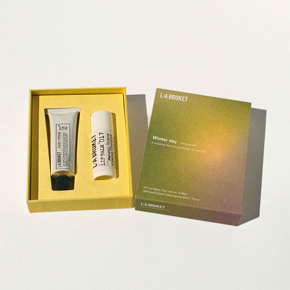 LA Bruket Winter Day Kit Lemongrass