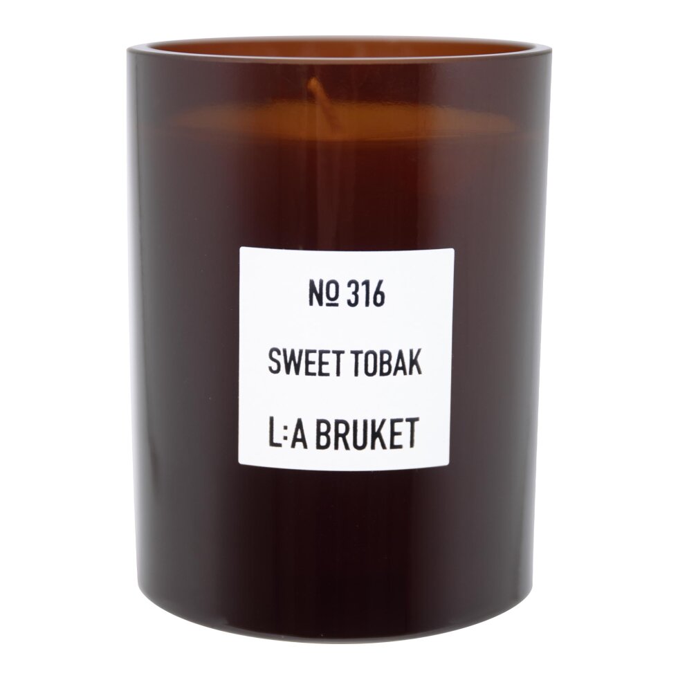 LA Bruket Sweet Tobac Scented Candle