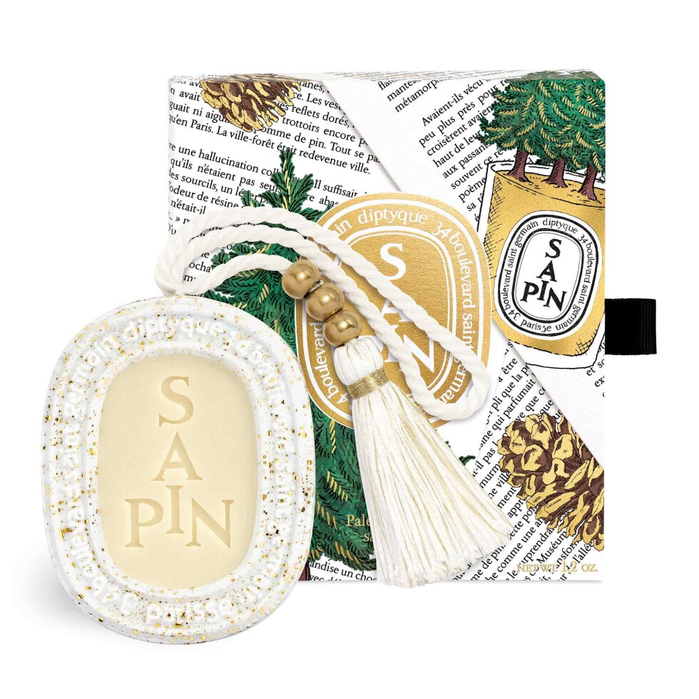 Diptyque Sapin Scented Oval Xmas25
