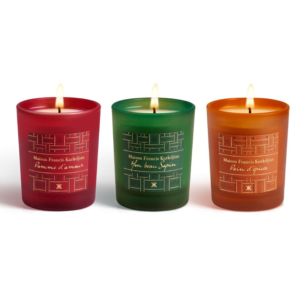 Maison Francis Kurkdjian Scented Candle Trio